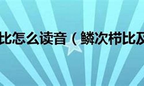 鳞次栉比的读音_鳞次栉比的读音和意思