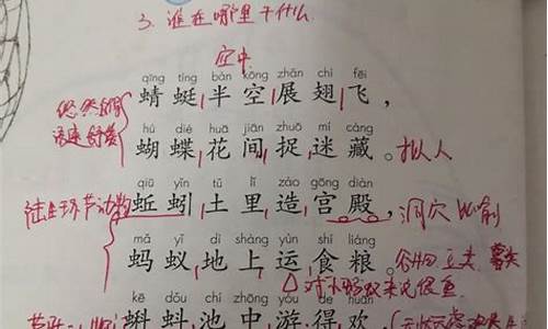 蜓组词一年级_蜓组词一年级下册语文生字